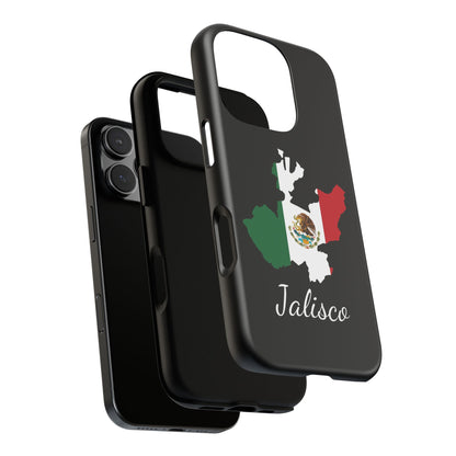 Jalisco Mexico Flag Map Phone Case | Mexican American Pride Tough Case for iPhone & Samsung