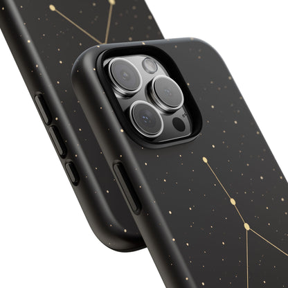 Cancer Zodiac Constellation Phone Case – Luxe Gold Celestial Cover