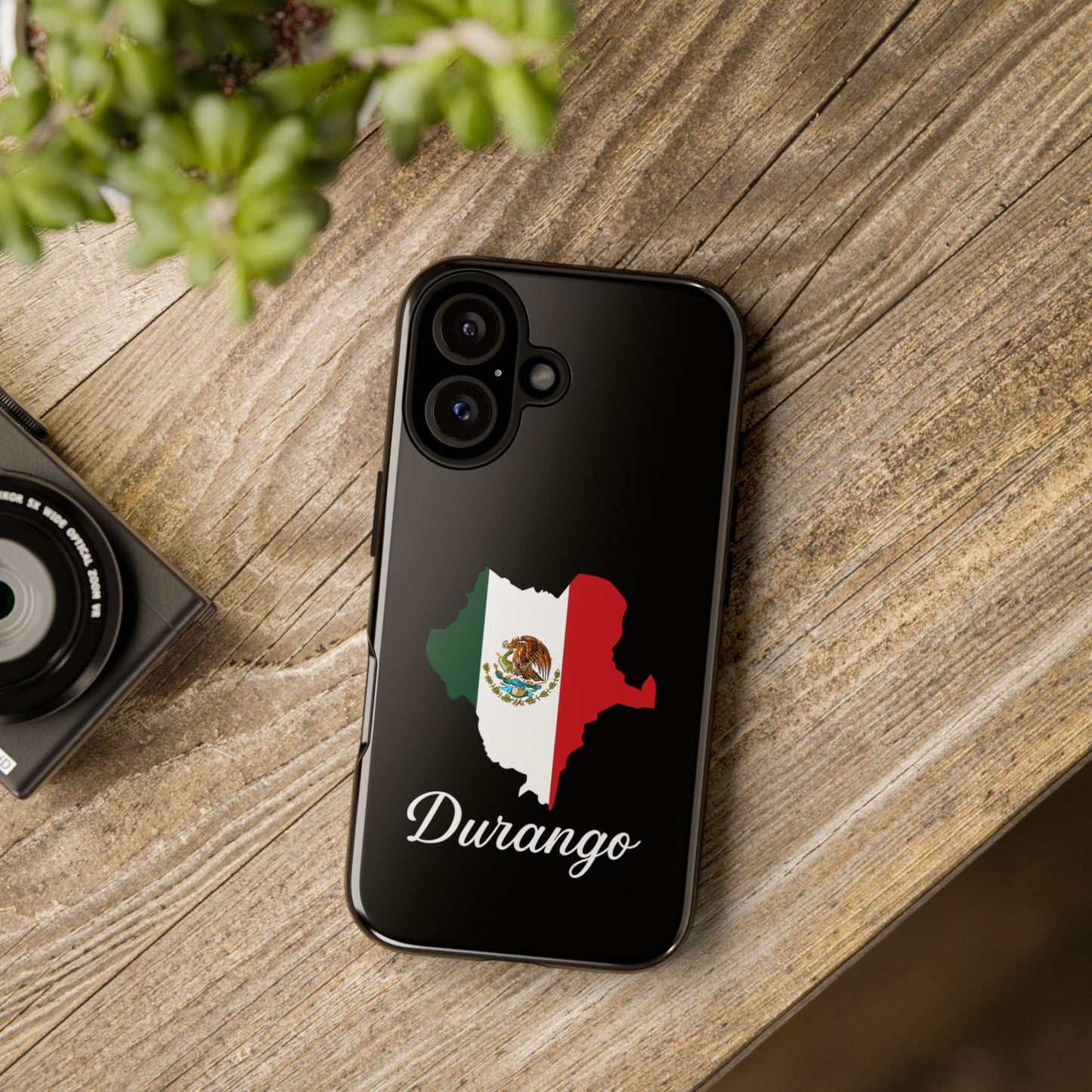 Durango Mexico Flag Map Phone Case | Mexican American Pride Tough Case for iPhone & Samsung
