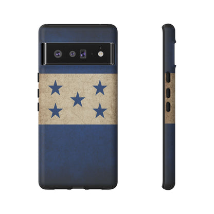 Honduras Flag Phone Case | Vintage Honduran Flag iPhone & Samsung Tough Protective Case