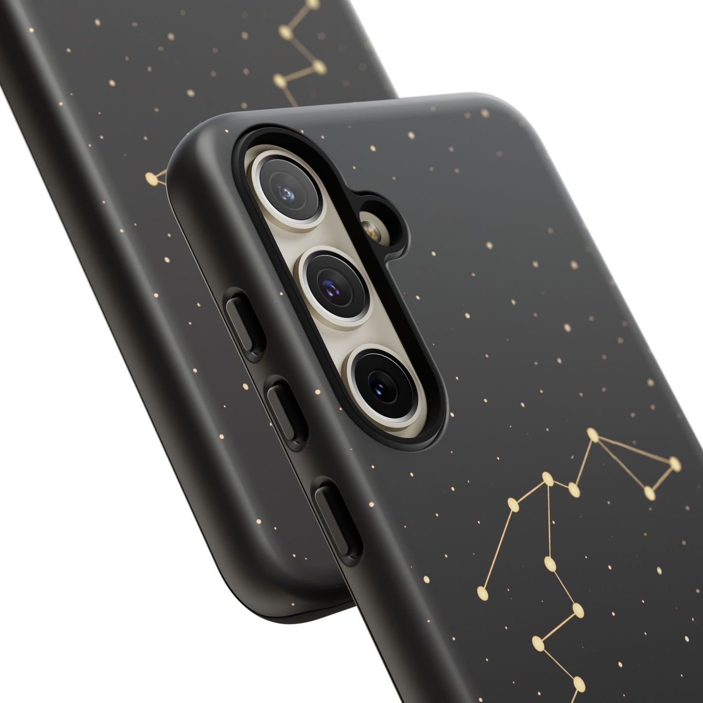 Aquarius Zodiac Constellation Phone Case – Luxe Gold Celestial Cover