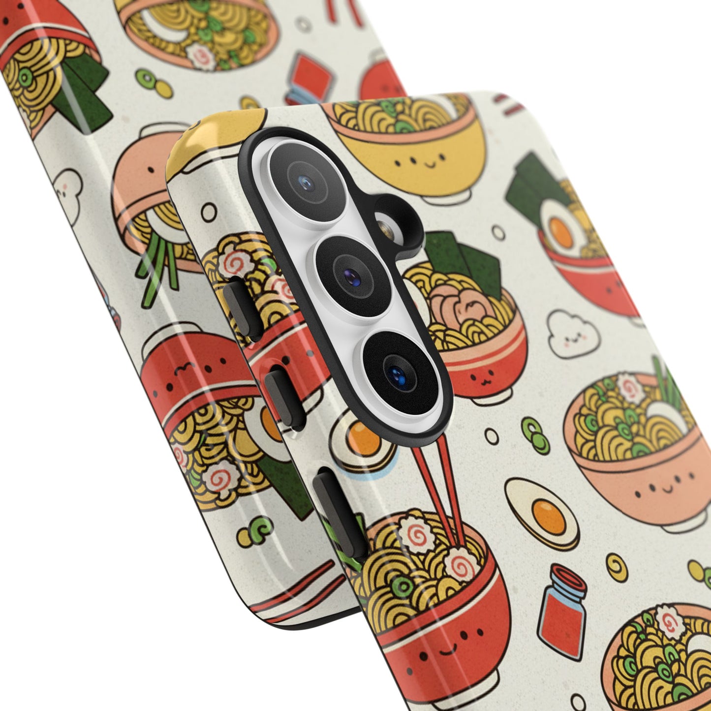 Kawaii Ramen Phone Case – Cute Japanese Food Pattern | Noodle Bowl Aesthetic Case