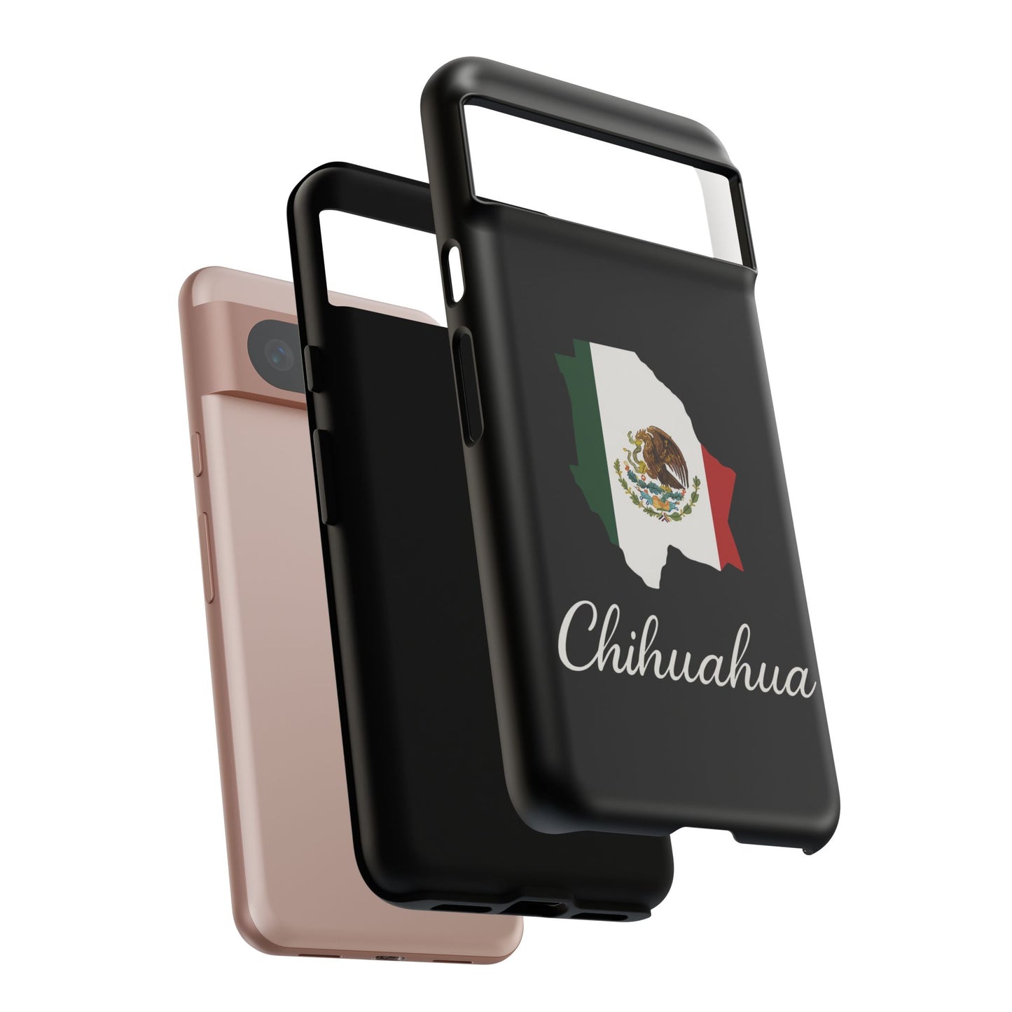 Chihuahua Mexico Flag Map Phone Case | Mexican American Pride Tough Case for iPhone & Samsung