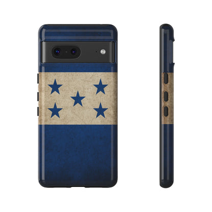 Honduras Flag Phone Case | Vintage Honduran Flag iPhone & Samsung Tough Protective Case