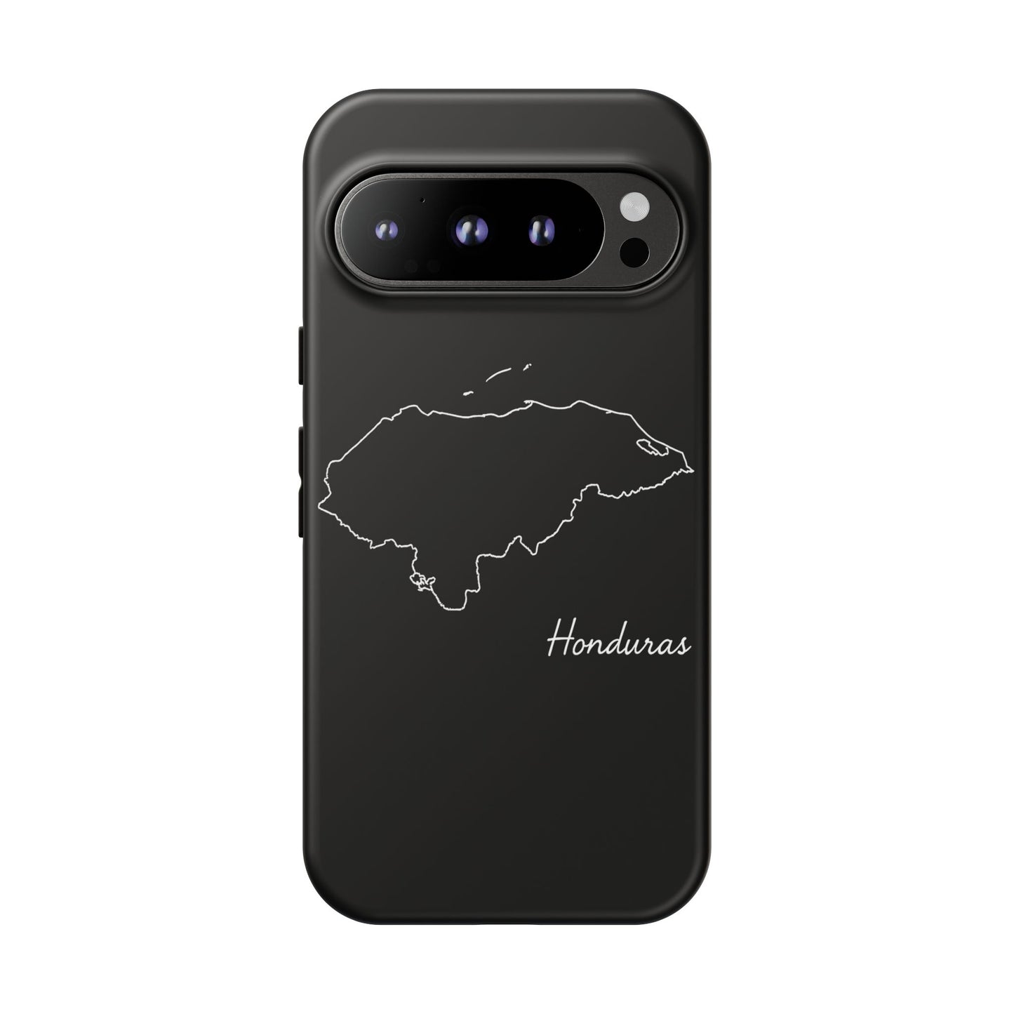 Honduras Outline Phone Case – Minimal Country Map Tough Case (iPhone, Samsung, Pixel)