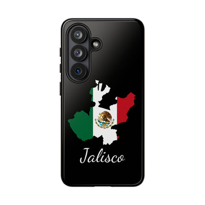 Jalisco Mexico Flag Map Phone Case | Mexican American Pride Tough Case for iPhone & Samsung