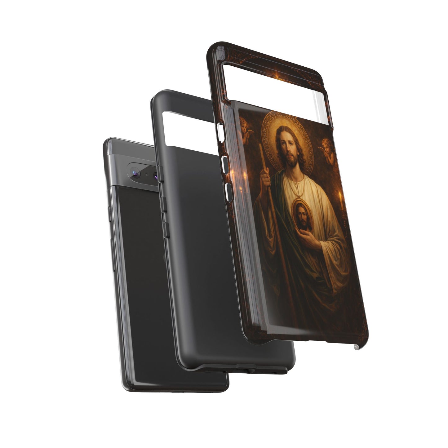 San Judas Phone Case Saint Jude Catholic Saint Religious Art Portrait Tough