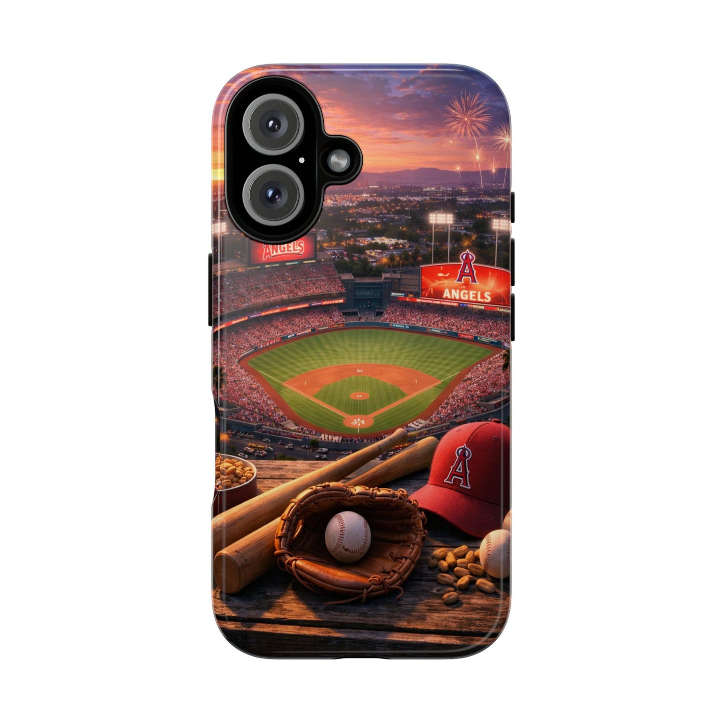 Baseball Stadium Phone Case Sports Fan Ballpark Game Day Tough Case