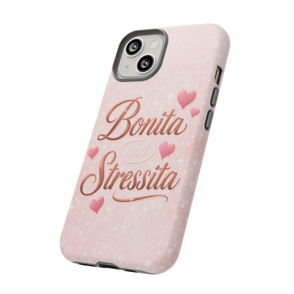 Bonita Stressita Phone Case Cute Latina Aesthetic Pink Coquette Case