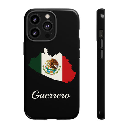 Guerrero Mexico Flag Map Phone Case | Mexican American Pride Tough Case for iPhone & Samsung