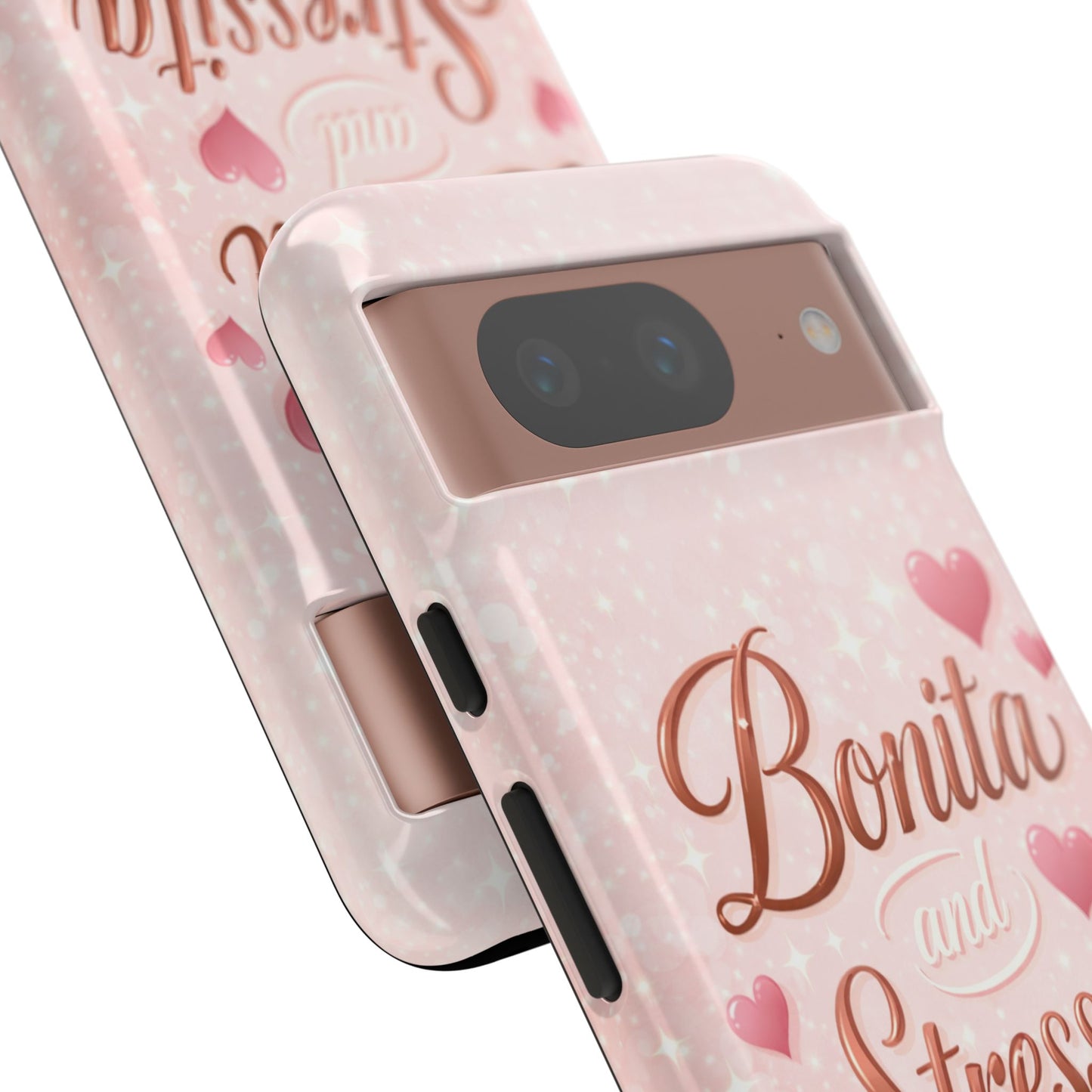 Bonita Stressita Phone Case Cute Latina Aesthetic Pink Coquette Case