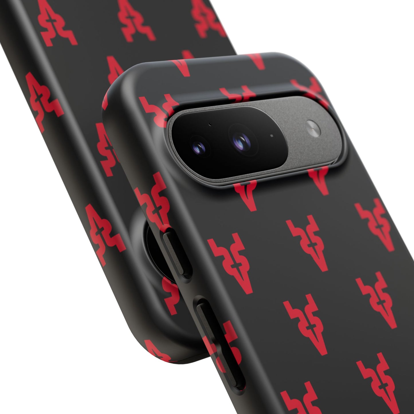 Mazatlán Bull Phone Case – Black Red Streetwear Tough Shockproof Cover