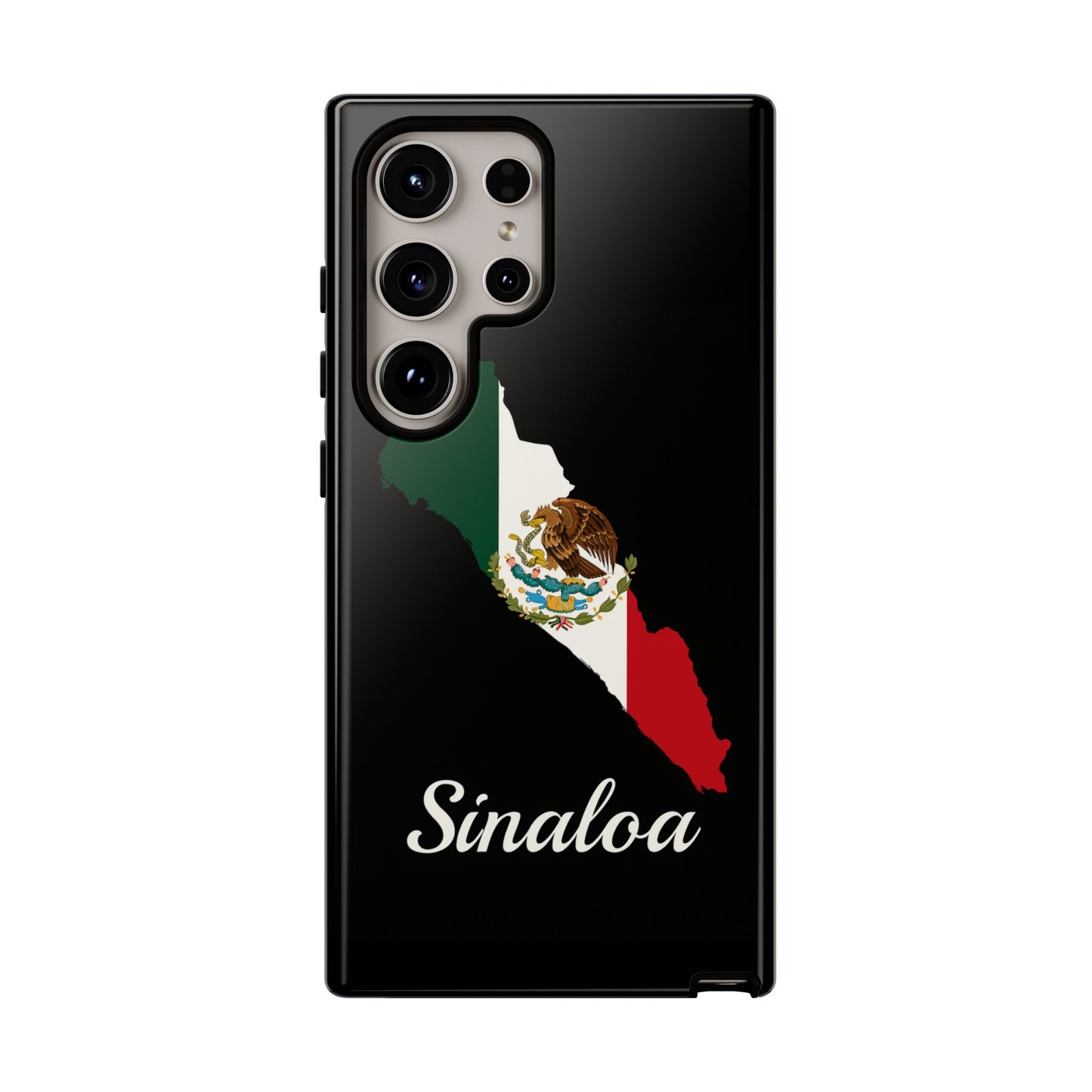 Sinaloa Mexico Flag Map Phone Case | Mexican American Pride Tough Case for iPhone & Samsung