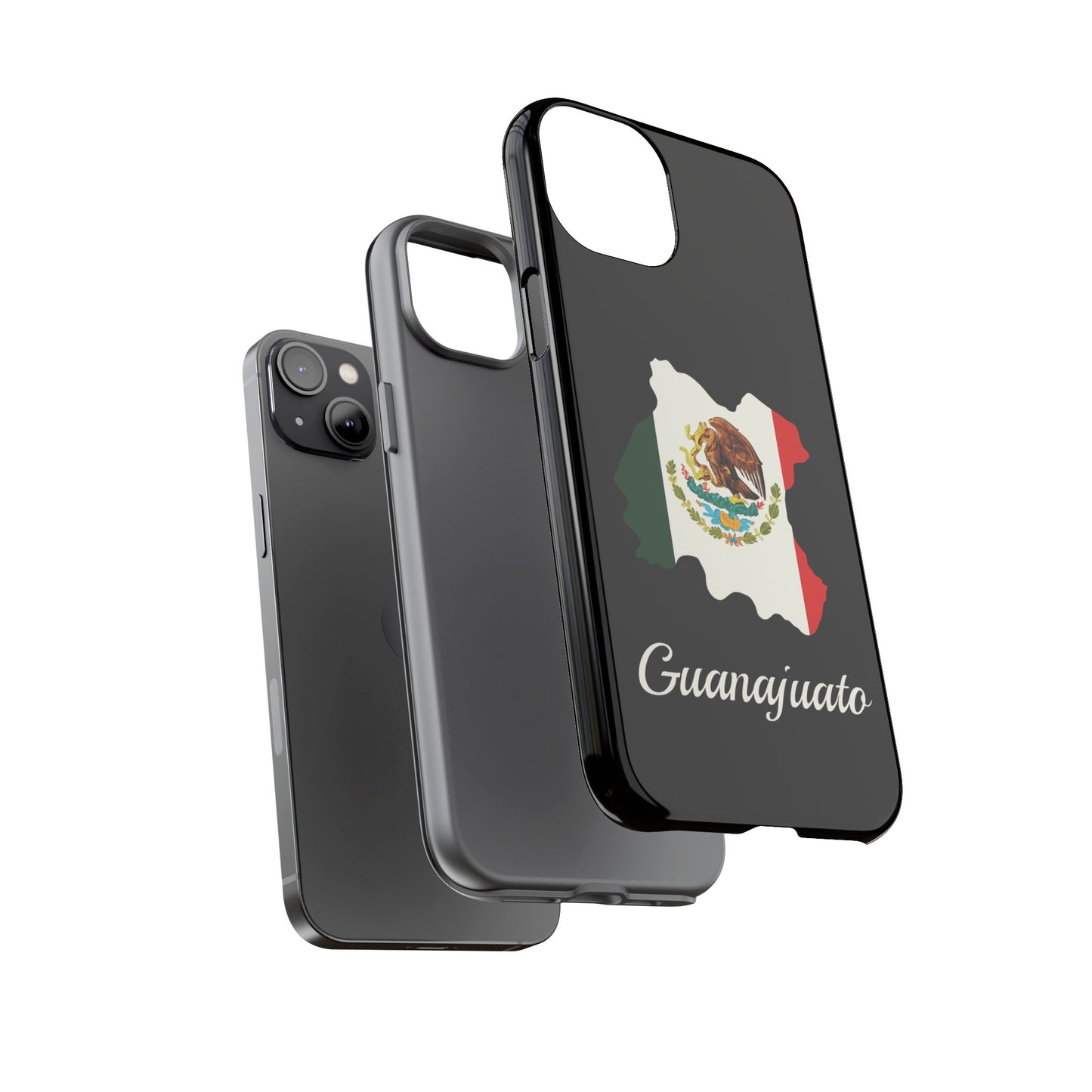 Guanajuato Mexico Flag Map Phone Case | Mexican American Pride Tough Case for iPhone & Samsung