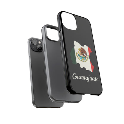 Guanajuato Mexico Flag Map Phone Case | Mexican American Pride Tough Case for iPhone & Samsung