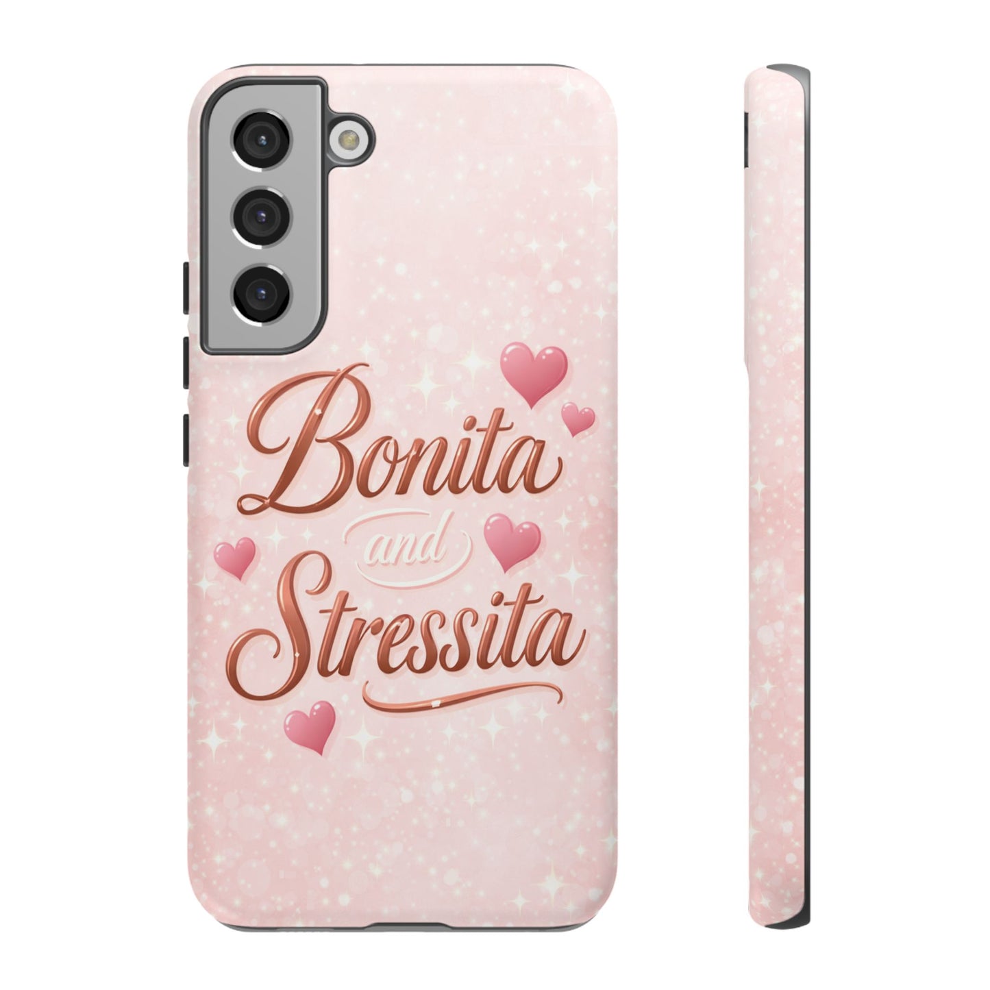 Bonita Stressita Phone Case Cute Latina Aesthetic Pink Coquette Case