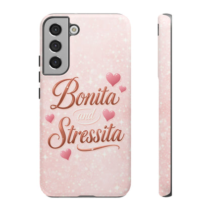 Bonita Stressita Phone Case Cute Latina Aesthetic Pink Coquette Case