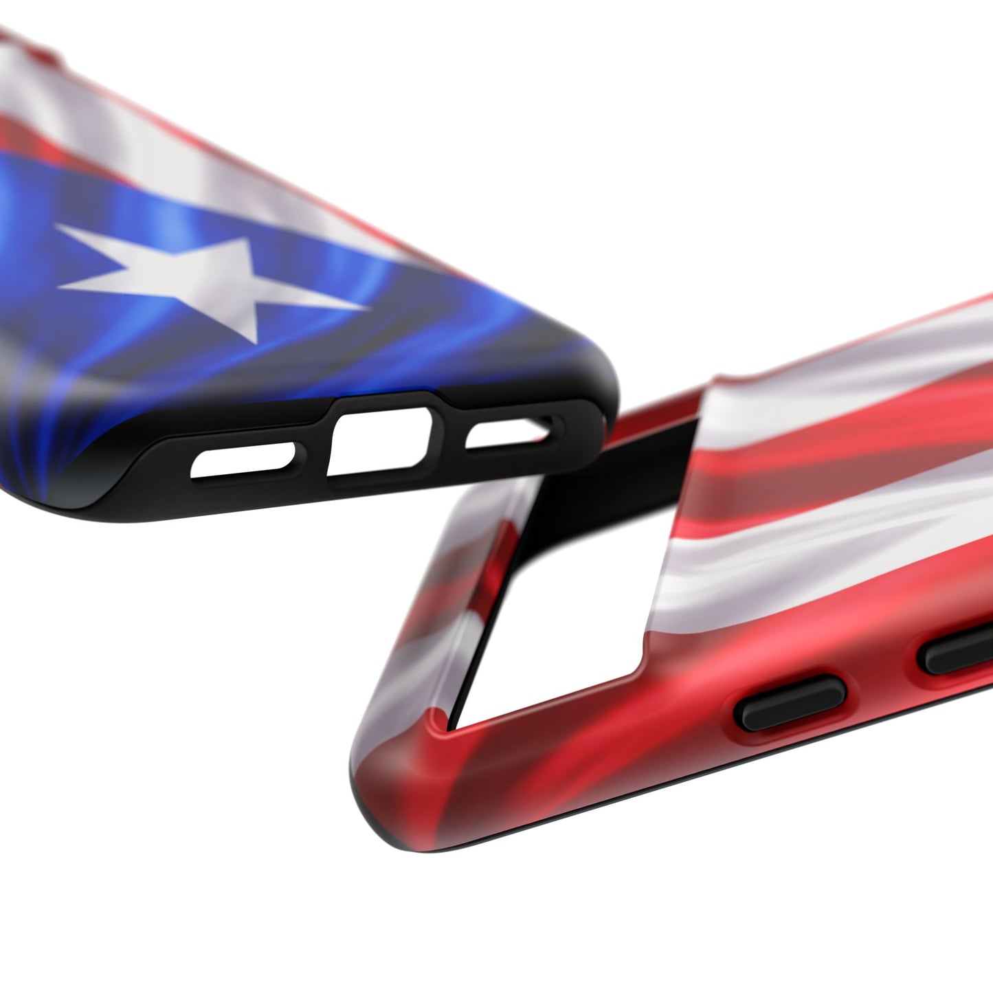 Puerto Rico Flag Phone Case | Boricua Pride Tough Case | Puerto Rican Flag Protective Cover for iPhone & Samsung