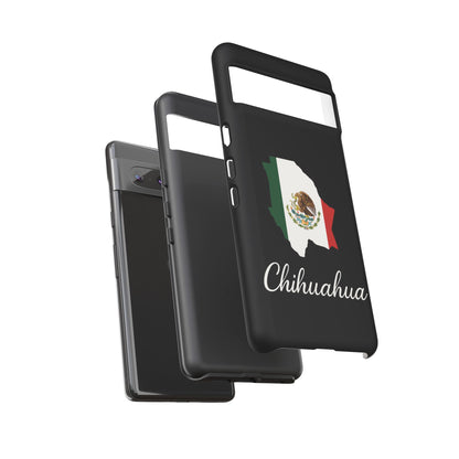 Chihuahua Mexico Flag Map Phone Case | Mexican American Pride Tough Case for iPhone & Samsung