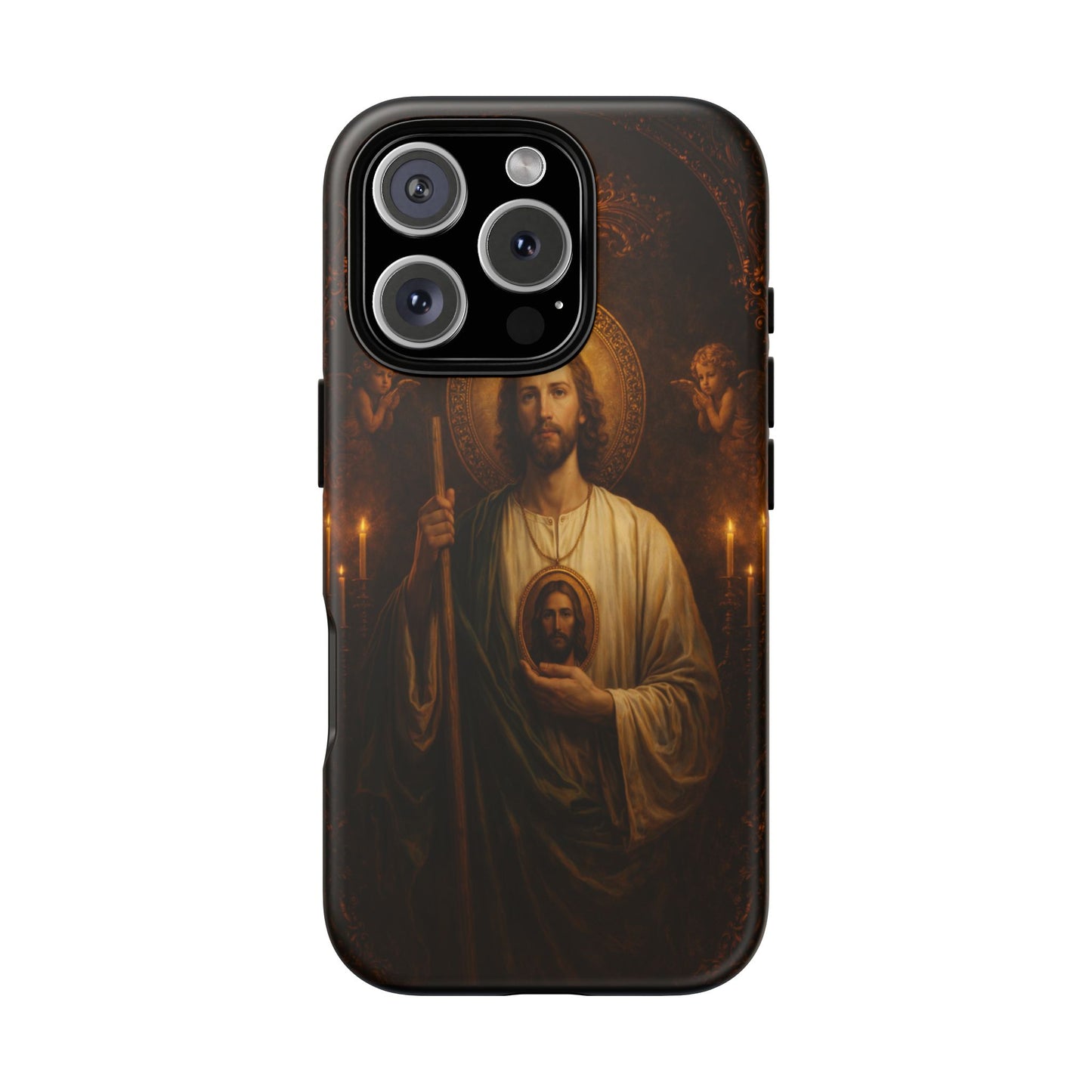 San Judas Phone Case Saint Jude Catholic Saint Religious Art Portrait Tough