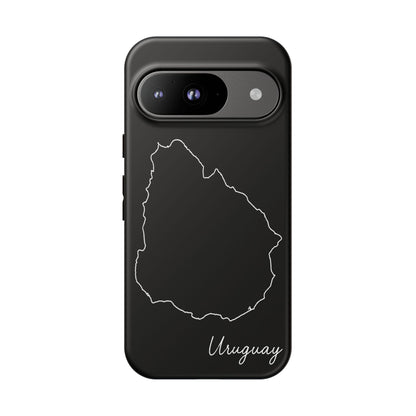 Uruguay Outline Phone Case – Minimal Country Map Tough Case (iPhone, Samsung, Pixel)