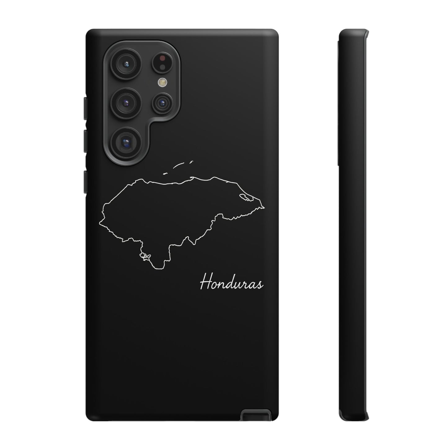 Honduras Outline Phone Case – Minimal Country Map Tough Case (iPhone, Samsung, Pixel)