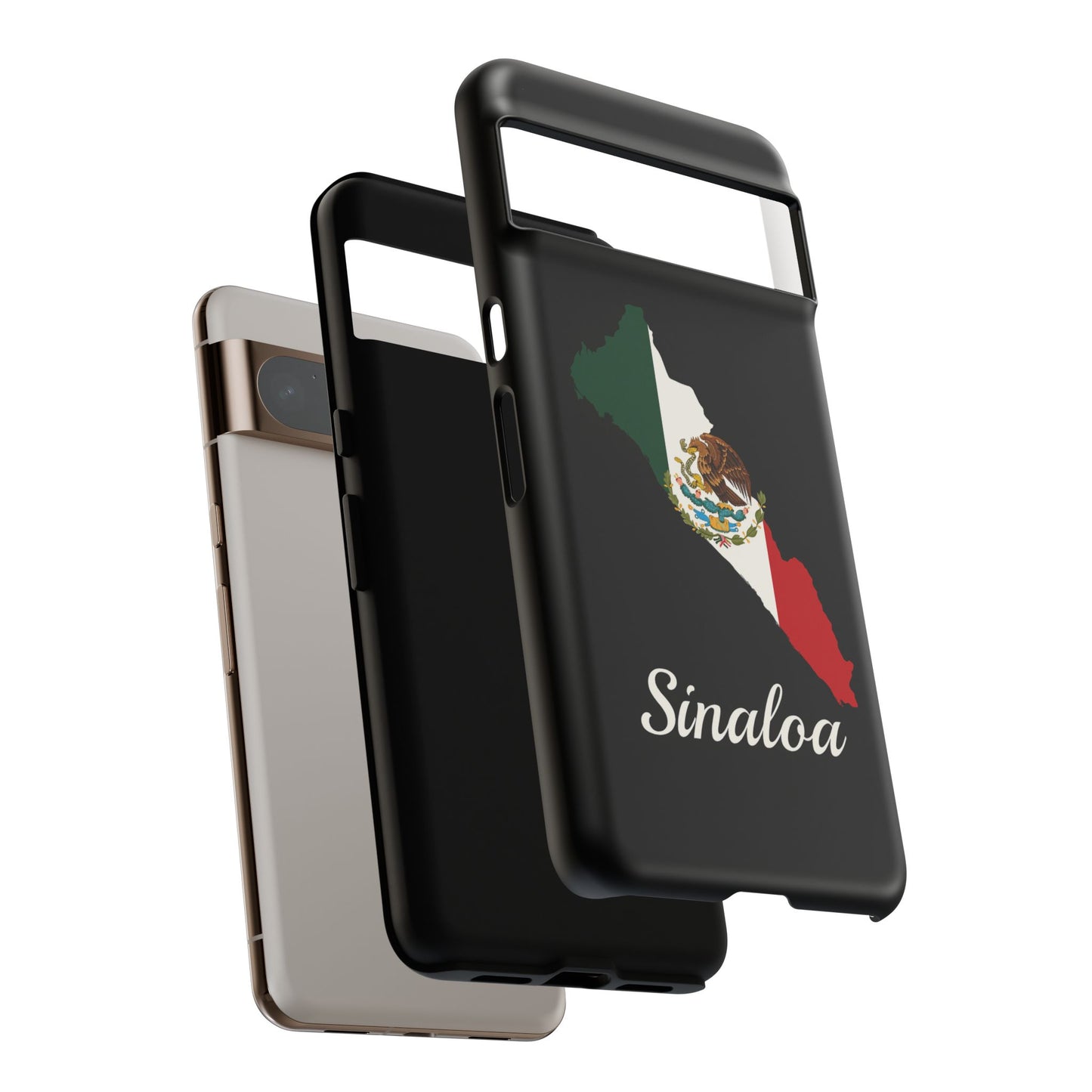 Sinaloa Mexico Flag Map Phone Case | Mexican American Pride Tough Case for iPhone & Samsung