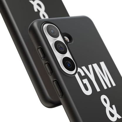Gym & Jesus Phone Case Christian Faith Workout Gym Motivation Case