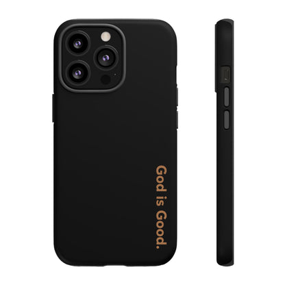 God Is Good Phone Case Minimal Aesthetic Christian Tough Cover