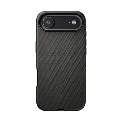 Carbon Fiber Inspired Phone Case – Rugged Slim Protective Tech Case for iPhone & Samsung