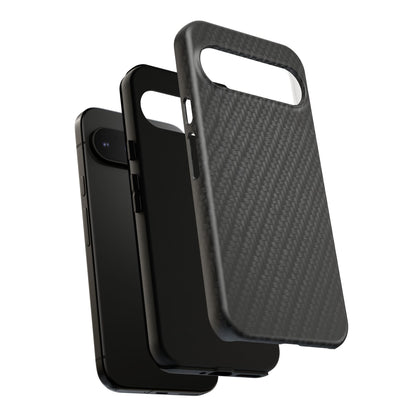 Carbon Fiber Inspired Phone Case – Rugged Slim Protective Tech Case for iPhone & Samsung