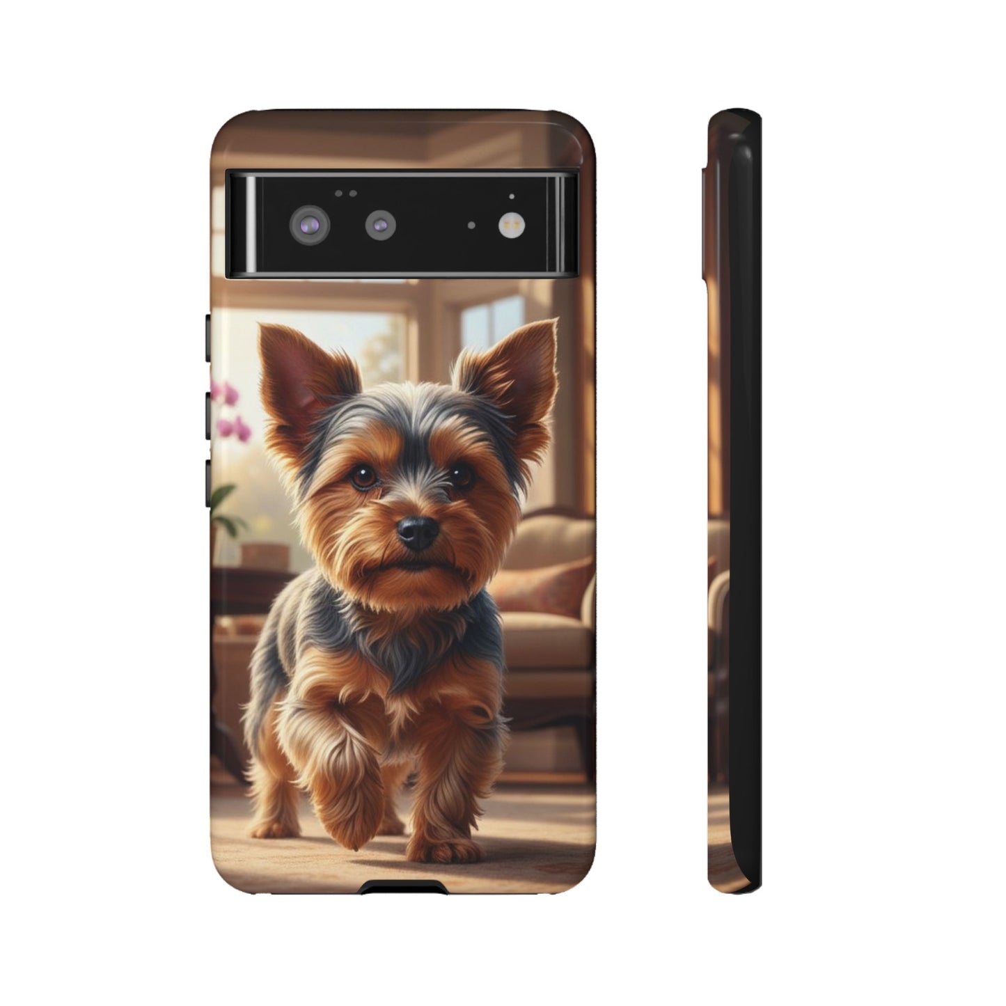 Yorkshire Terrier Phone Case – Cute Yorkie Puppy Tough Case (iPhone, Samsung, Pixel)