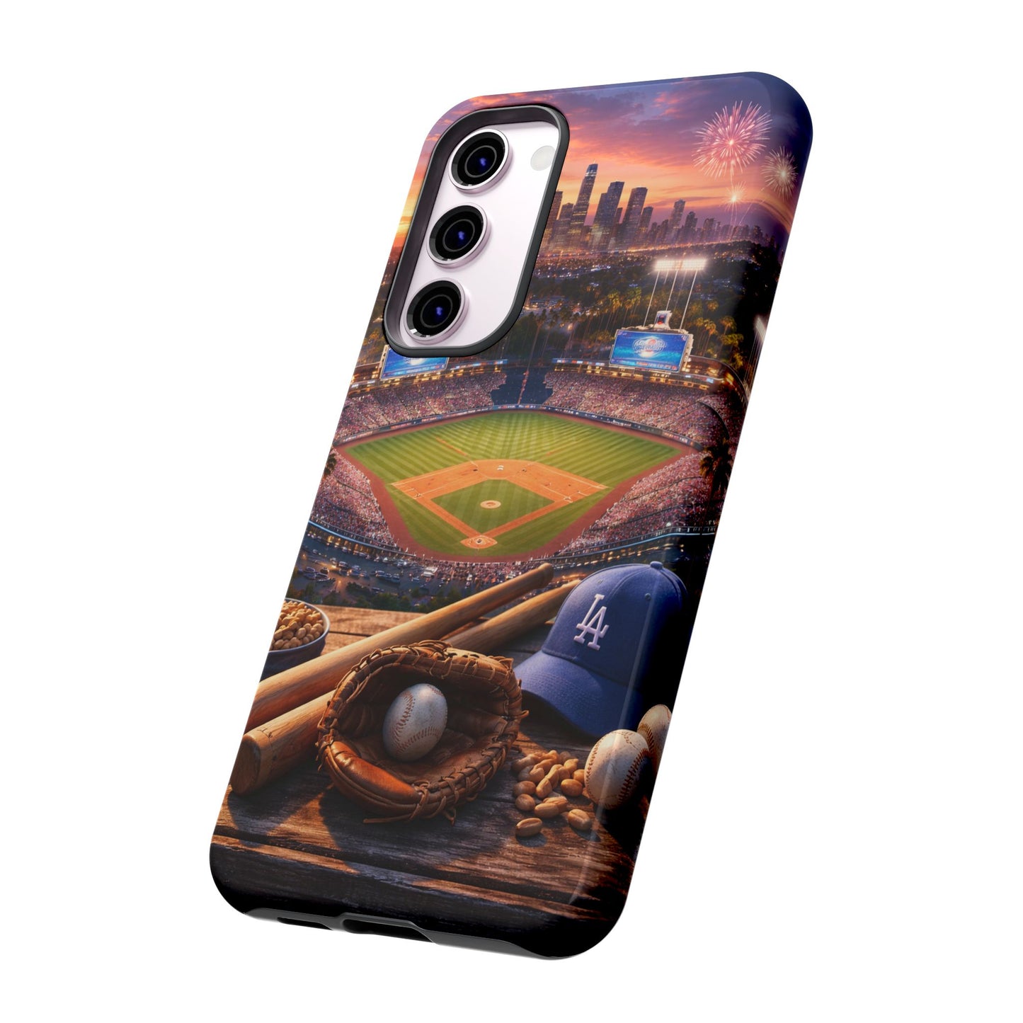 Baseball Sunset Stadium Phone Case LA Game Day Sports Aesthetic Case