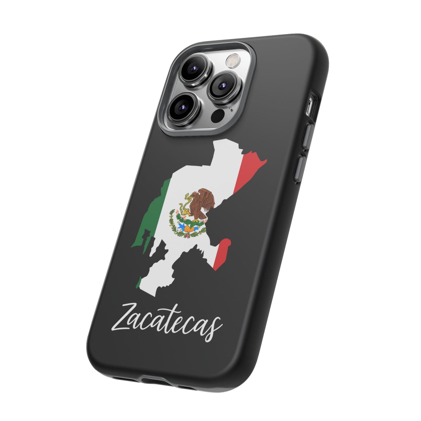 Zacatecas Mexico Flag Map Phone Case | Mexican American Pride Tough Case for iPhone & Samsung