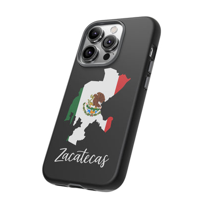 Zacatecas Mexico Flag Map Phone Case | Mexican American Pride Tough Case for iPhone & Samsung
