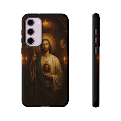 San Judas Phone Case Saint Jude Catholic Saint Religious Art Portrait Tough