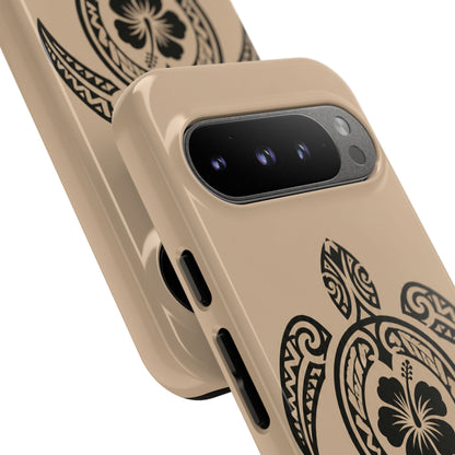 Polynesian Turtle Phone Case | Hawaiian Beach Tough Cover