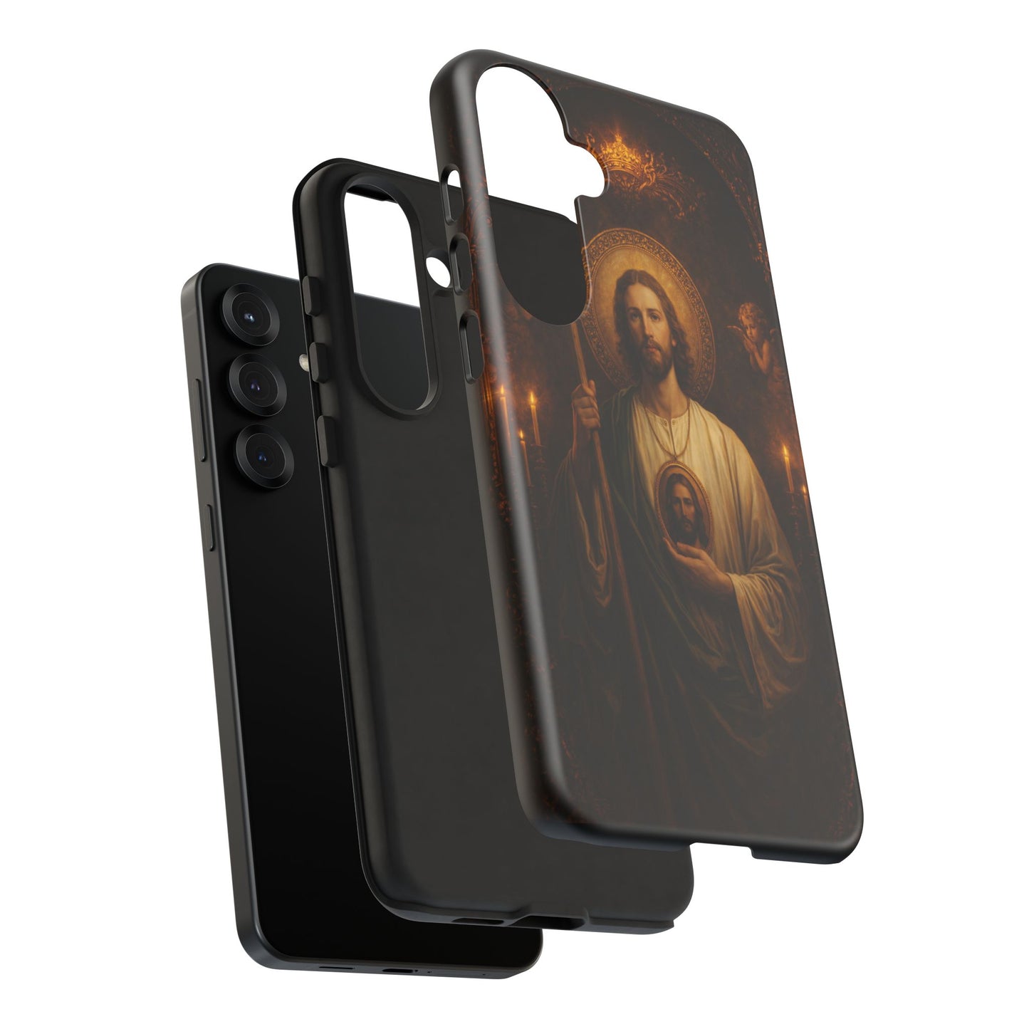 San Judas Phone Case Saint Jude Catholic Saint Religious Art Portrait Tough
