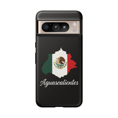 Aguascalientes Mexico Flag Map Phone Case | Mexican American Pride Tough Case for iPhone & Samsung