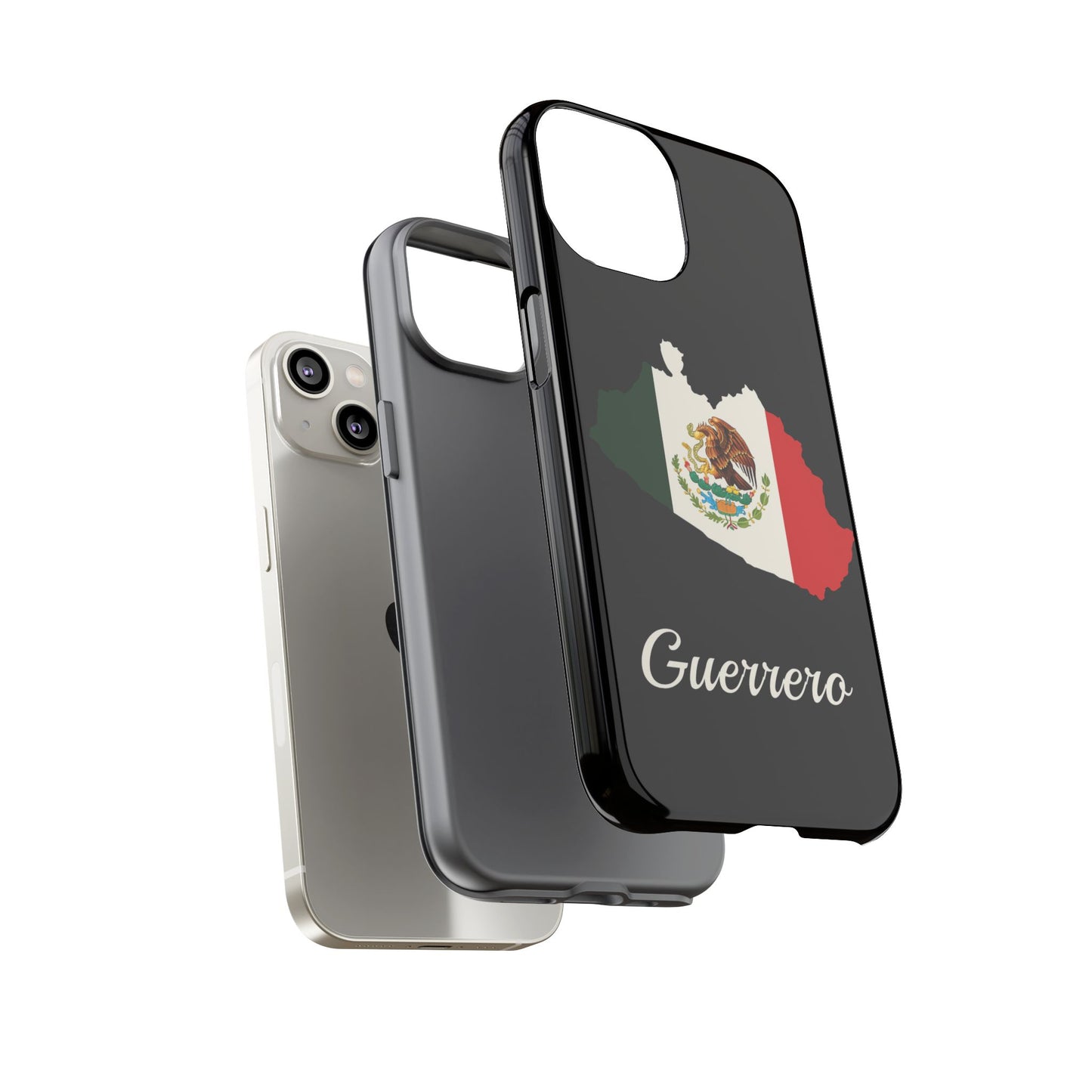 Guerrero Mexico Flag Map Phone Case | Mexican American Pride Tough Case for iPhone & Samsung