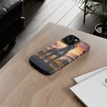 Cane Corso Phone Case – Guard Dog Sunset Tough Case (iPhone, Samsung, Pixel) | Dog Lover Gift
