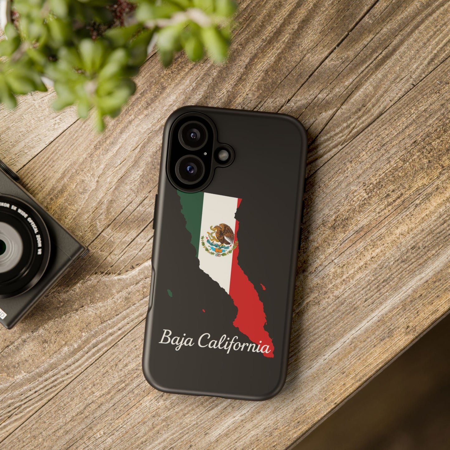 Baja California Mexico Flag Map Phone Case | Mexican American Pride Tough Case for iPhone & Samsung