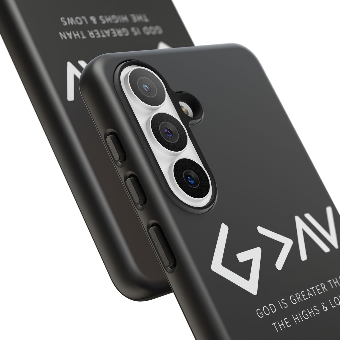 God Is Greater Than The Highs & Lows G>∧∨ Christian Phone Case