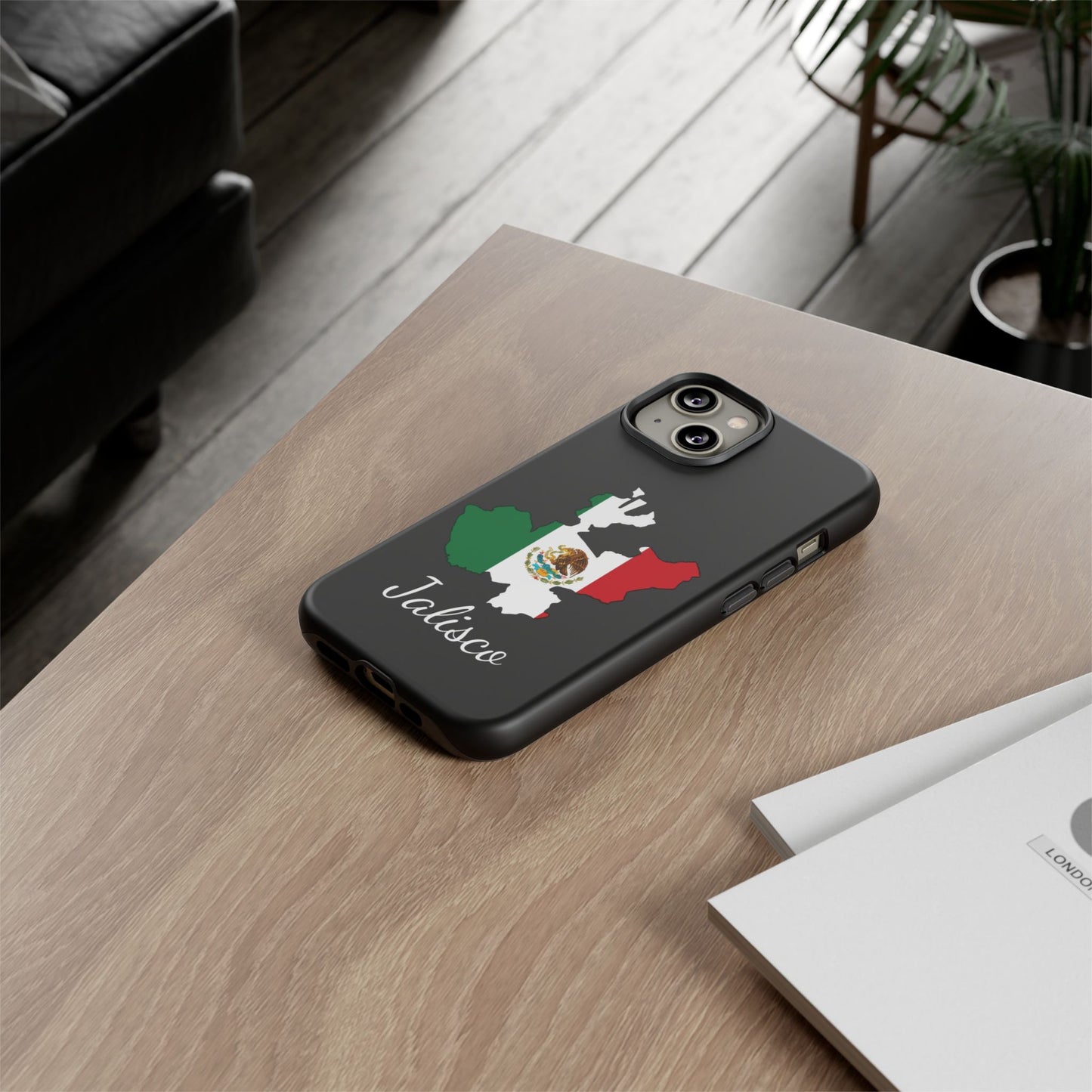 Jalisco Mexico Flag Map Phone Case | Mexican American Pride Tough Case for iPhone & Samsung
