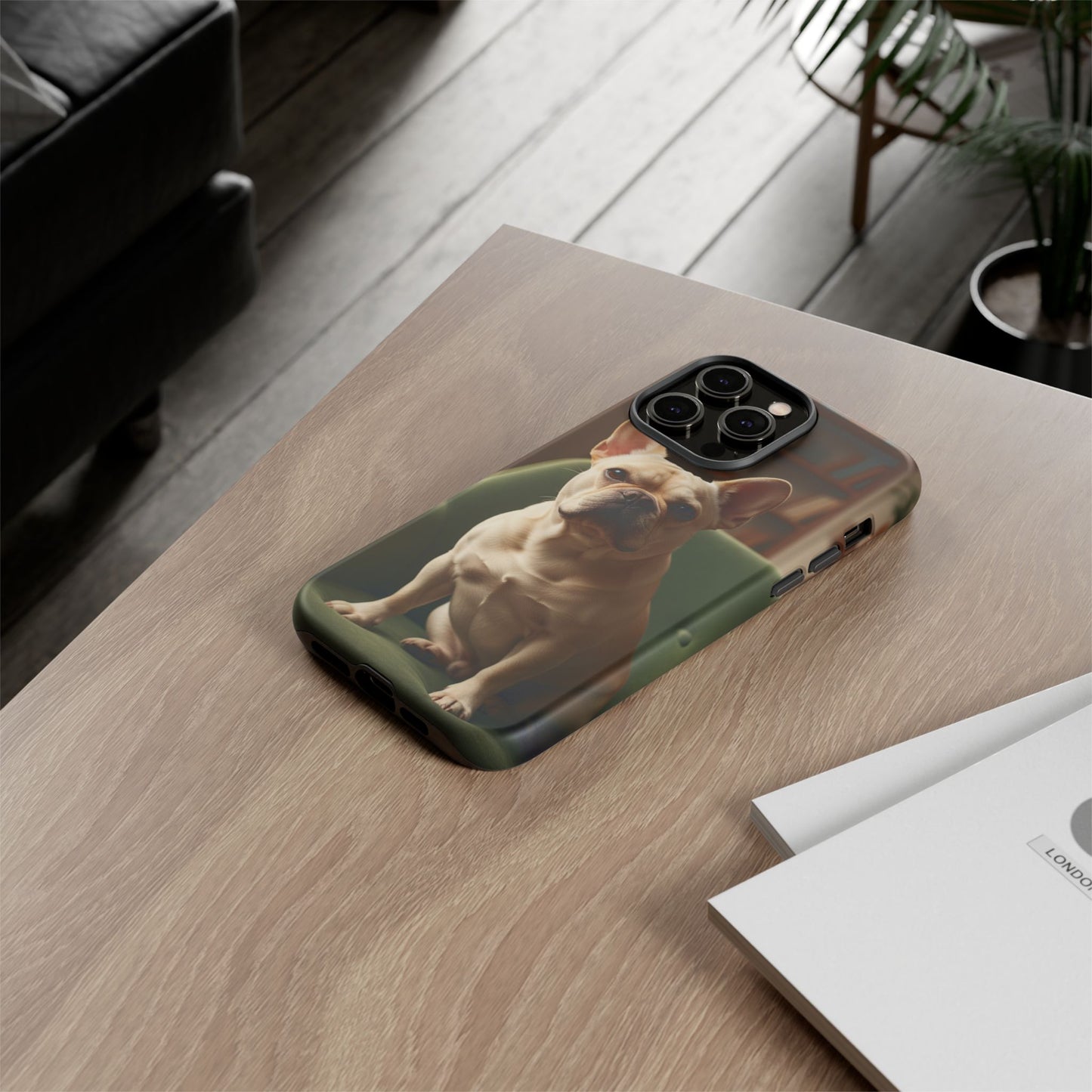 French Bulldog Phone Case – Cute Dog Tough Case (iPhone, Samsung, Pixel)