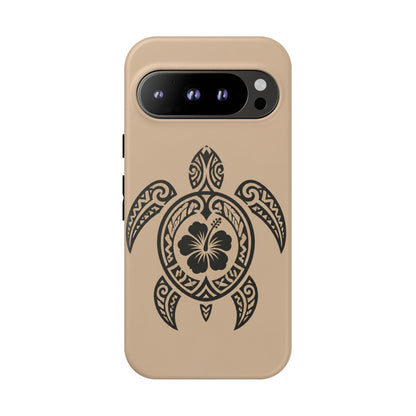 Polynesian Turtle Phone Case | Hawaiian Beach Tough Cover