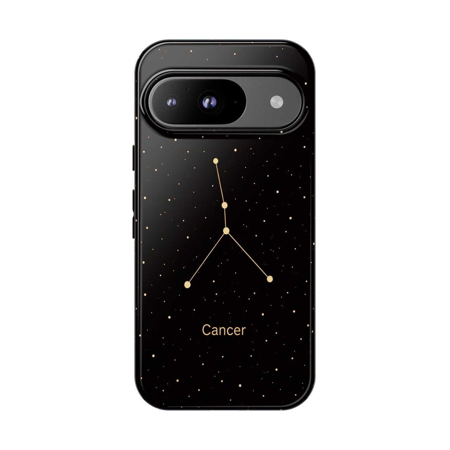 Cancer Zodiac Constellation Phone Case – Luxe Gold Celestial Cover