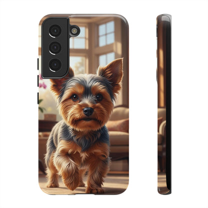 Yorkshire Terrier Phone Case – Cute Yorkie Puppy Tough Case (iPhone, Samsung, Pixel)