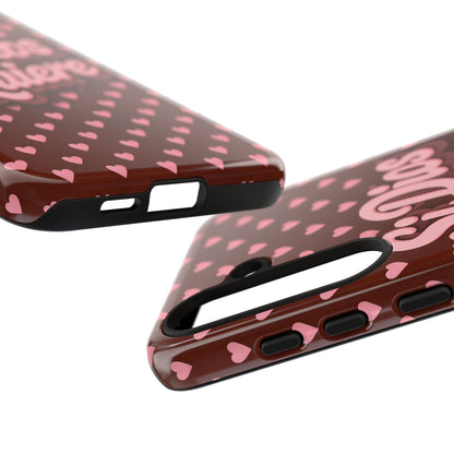 Si Dios Quiere Phone Case Latina Aesthetic Pink Hearts iPhone Samsung
