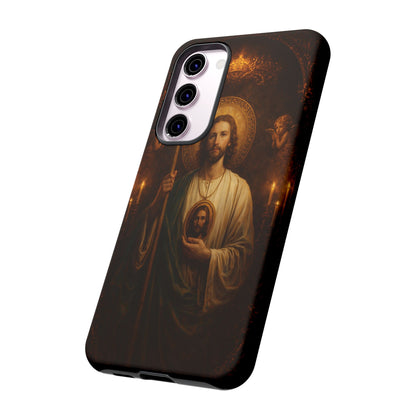 San Judas Phone Case Saint Jude Catholic Saint Religious Art Portrait Tough